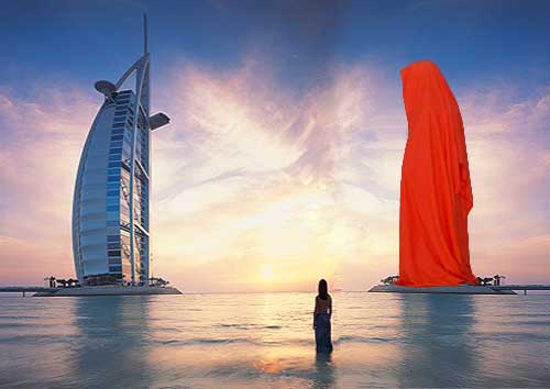 sheikh architecture Public Art Dubai Sculpture Projects guardians of time by Manfred Kielnhofer-765409