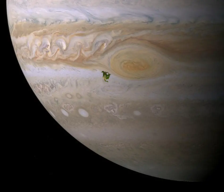 Jupiter-Earth-comparison