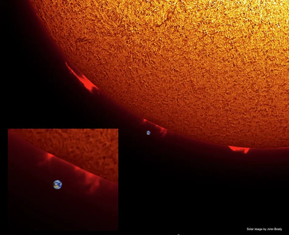 Sun-compared-to-Earth