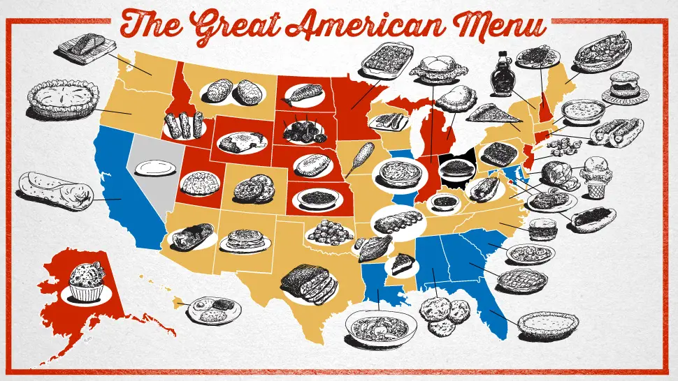 Great-American-Food-Map