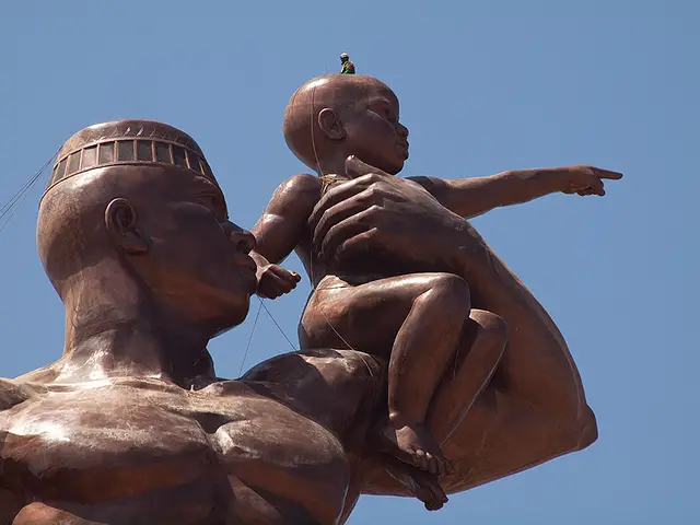 Monument to African Renaissance dakar senegal africa 7