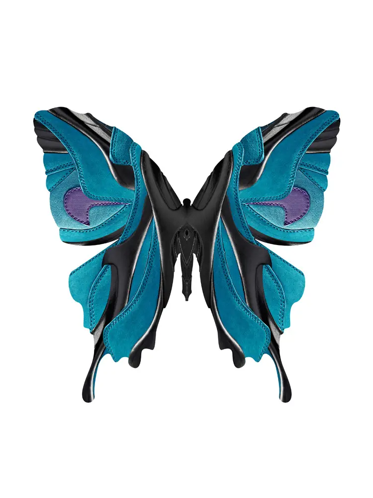 shoe-sculptures-butterfly