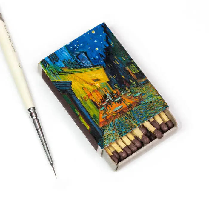 Van-Goghs-paintings-still-look-amazing-on-tiny-matchboxes2